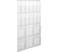 Porte-brochures mural 'the placativ', transparent
