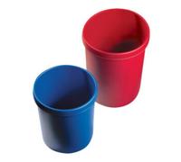 helit helit Corbeille à papier 30 l en plastique avec bord de préhension noir H405 × I350 mm Quantité:1