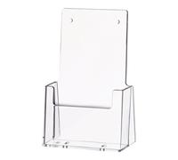 helit Porte-prospectus de table 1/3 DIN A4/C6 long plastique transparent autonome HELI Quantité:1
