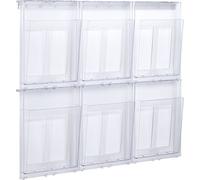Porte-brochures mural 'the placativ', transparent
