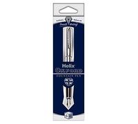 Helix Oxford Premium Stylo plume en acier inoxydable avec emballage en plastique