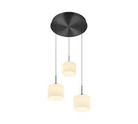 HELL Abby Suspension LED rond, 3 sources lumineuses avec Télécommande, 20662/3-39,