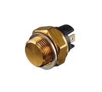 HELLA 6ZT 007 800-011 Interrupteur de température, ventilateur de radiateur - 12V - 2pôle - Fiche plate - vissé - Relais à courant de travail