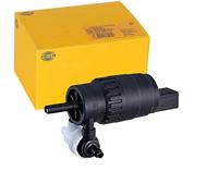 HELLA 8TW 006 849-241 Pompe d'eau de nettoyage, nettoyage des vitres - 12V - électrique - Pompe duale - Forme de prise: ovale