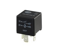 HELLA Relais, courant de travail - 12V - 4pôle - Relais à courant de travail - 4RA 933 332-101