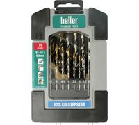 Heller 312264 HSS-Co Jeu de forets pour le métal DIN 338 1 set