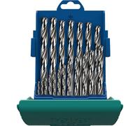 Heller Tools 21961 7 HSS Metal twist drill bit set 19-piece cut DIN 338 Cylinder shank 1 Set
