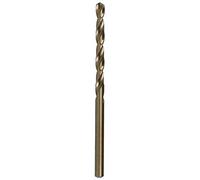 Heller Tools HSS-Co forets acier spécial au cobalt, Premium HSS pour les plus grands défis dans l’acier inoxydable et les métaux forte-ment alliés, Ø 3,5 x 39/70 mm Or-Métallique