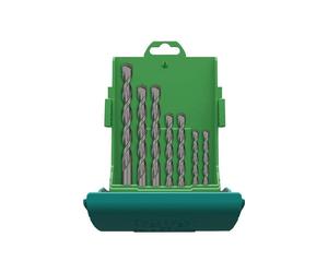 Heller Tools Power 3000 16884 7 Concrete twist drill bit set 7-piece 4 mm, 5 mm, 6 mm, 6 mm, 8 mm, 10 mm, 12 mm Total length 520 mm Cylinder shank 1 Set