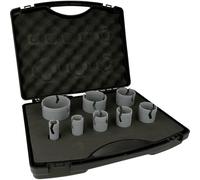 Heller Vakuumgelötetes Lochsägen Set 8 tlg. 324991 Foret diamanté 20 mm, 25 mm, 32 mm, 35 mm, 40 mm, 50 mm, 60 mm, 68 mm 1 set