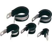 Hellermann Tyton 211-15070 Noir 100pcs(e) Agrafe de câble (ALU 7 C)