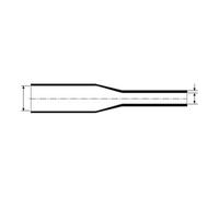 Hellermann Tyton Hellermann Tyton Manchon thermorétractable moyen TREDUX MA47-40/12 1 m Quantité:1