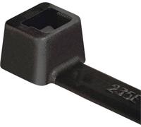 HellermannTyton 111-00969 T50R-PA46-BK Serre-câble 200 mm 4.60 mm 100 pc(s)