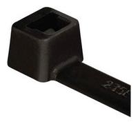 HellermannTyton Serre-câble T80i-W-BK-C1 300 mm 4,6 mm noir résistant aux intempéries 100 pc(s)