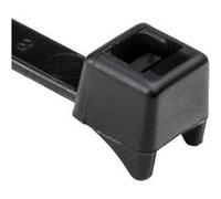 HellermannTyton 112-56019 CTT60R-PA66-BK Serre-câble 205 mm 4.70 mm noir stabilisé à la chaleur 100 pc(s) Noir G