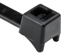HellermannTyton 112-56019 CTT60R-PA66-BK Serre-câble 205 mm 4.70 mm noir stabilisé à la chaleur 100 pc(s)
