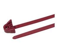 HellermannTyton 115-00043 REZ300-PA66-RD Serre-câble rouge 100 pc(s) G
