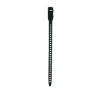 HellermannTyton 115-07270 SOFTFIX-S-TPU-BK-XK Serre-câble 260 mm 7 mm noir réouvrable, très flexible, avec collier réouvrable 12 pc(s)