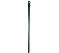 HellermannTyton 115-11270 SOFTFIX-M-TPU-BK-Y Serre-câble 260 mm 11 mm noir réouvrable, très flexible, avec collier réouvrable 8 pc(s)