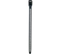 HellermannTyton 115-11350 SOFTFIX-L-TPU-BK-W Serre-câble 340 mm 11 mm noir réouvrable, très flexible, avec collier réouvrable 6 pc(s)