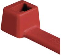 HellermannTyton 116-05412 T80L-N66-RD-C1 Serre-câble 390 mm 4.60 mm rouge 100 pc(s)