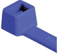 HellermannTyton 116-08016 T80R-N66-BU-C1 Serre-câble 210 mm 4.60 mm bleu 100 pc(s)