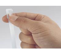 HellermannTyton 131-21419 REL140-PA66-NA Serre-câble 150 mm 7.60 mm naturel réouvrable, avec fermeture à levier 100 pc(s)