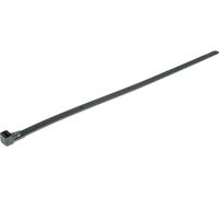 HellermannTyton 131-22560 REL250-PA66W-BK Serre-câble 250 mm 7.60 mm noir stabilisé aux UV 100 pc(s)