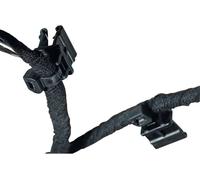 HellermannTyton 150-76090 T30REC4A-PA66HS/PA66HIRHS-BK Serre-câble 148 mm 3.60 mm noir avec pied ancre 500 pc(s)