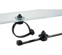 HellermannTyton 150-77932 T30LRFT6-PA66HS/PA66HIRHS-BK Serre-câble 260 mm 3.30 mm 500 pc(s)