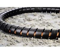 HELLERMANNTYTON SPF-25-PP-BK Tuyau spiralé noir 1m 162-20250