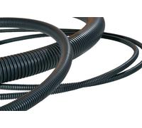 HellermannTyton 166-11903 HG-PP20-PP-BK Gaine de protection noir 140.80 mm 50 m