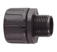 HellermannTyton 166-21014 HG21-S-PG16 Raccord de tuyau noir PG16 16.70 mm droit 1 pc(s)