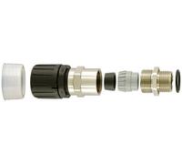 HellermannTyton 166-22100 HGL13-SCG-M16 Raccord de tuyau noir 9.80 mm droit 1 pc(s)