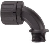 HellermannTyton 166-22201 HG13-90-M16 Raccord de tuyau noir M16 9.80 mm 1 pc(s)