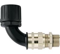 HellermannTyton 166-23306 HG34-90CG-M32-PA66/NPB-BK Raccord de tuyau noir M32 90° 1 pc(s)