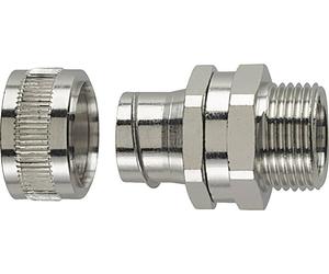 HellermannTyton 166-30412 SC16-SM-PG11-NPB-ML Raccord de tuyau métal PG11 droit 1 pc(s)