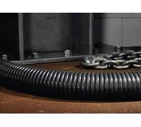 HellermannTyton 166-30704 PCS25 Gaine de protection acier noir 21.10 mm Marchandise vendue au mètre