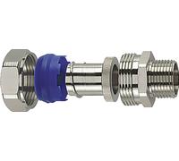 HellermannTyton 166-31406 PCS32-FMC-M32-NPB/PA6-ML Raccord de tuyau métal M32 droit 1 pc(s)