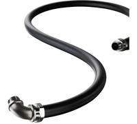 HellermannTyton 166-31901 LTS12 Gaine de protection acier noir 10 mm Marchandise vendue au mètre
