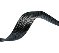 HellermannTyton 170-80531 HEGPL30-PET-BK Gaine tressée noir polyester 18 à 55 mm 50 m