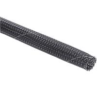 HellermannTyton 170-81105 HEGPETFRX30-PET-BK Gaine tressée noir polyester 19 à 45 mm Marchandise vendue au mètre
