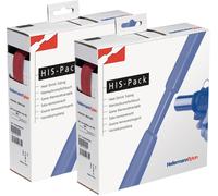 HellermannTyton 300-30242 Gaine thermorétractable sans colle rouge 2.40 mm 1.20 mm Taux de retreint:2:1 10 m