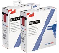 HellermannTyton 300-31902 Gaine thermorétractable sans colle rouge 19.10 mm 9.50 mm Taux de retreint:2:1 5 m