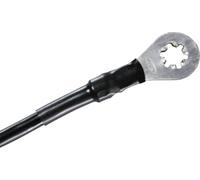 HellermannTyton 300-73130 Gaine thermorétractable sans colle noir 2.40 mm 1.20 mm Taux de retreint:2:1 Marchandise vendue au mètre