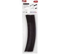 HellermannTyton - Lot de 10 Gaines Thermo rétractables Noires his-3-bag-3/1 200mm