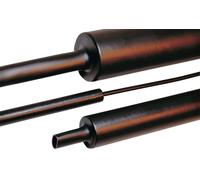 HellermannTyton 323-10630 Gaine thermorétractable sans colle noir 63 mm 19 mm Taux de retreint:4:1 1 m