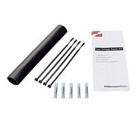 HellermannTyton 380-04019 380-04004 LVRK-24/6-200-POX-BK Ensemble de raccordement thermorétractable avec raccords à vis