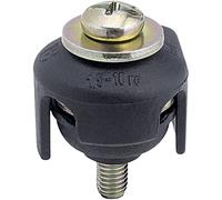 HellermannTyton 435-01559 Tap Connector 1510-ST-BK Borne de dérivation flexible: - rigide: 1.5-10 mm² 1 pc(s) noir