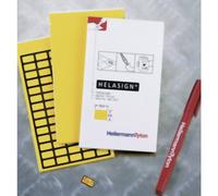 HellermannTyton 598-92227 TAG122FB-270-YE Etiquette de câble Helasign 15 x 9 mm